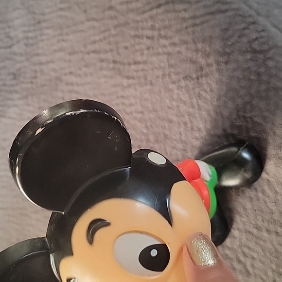 1976 Mattel Mickey Mouse Pull-String Toy Made in Hong Kong 7" - Picture 3 of 13